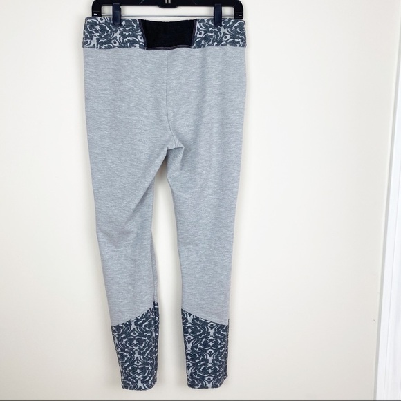 Anthropologie Pure + Good Jacquard Trimmed Leggings Size Medium - Picture 4 of 10